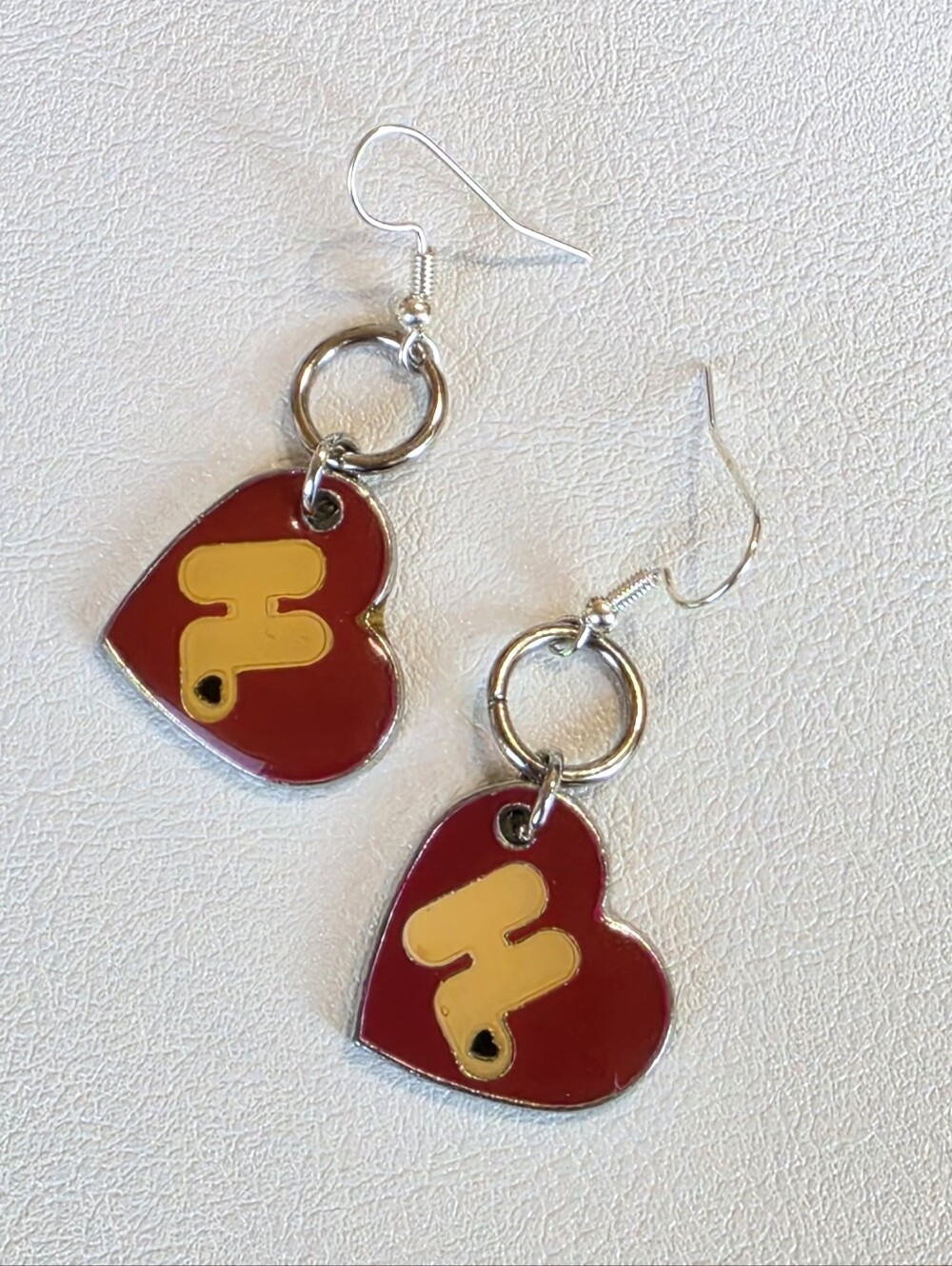 Handmade Upcycled Harajuku Lovers Earrings